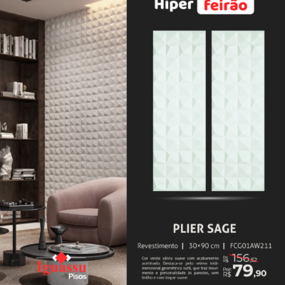 Revestimento Incepa Plier Sage MT 30x90