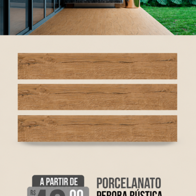 Porcelanato Rustico 20x122