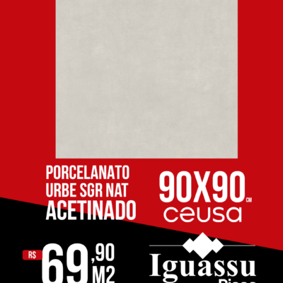 Porcelanato Acetinado 90x90
