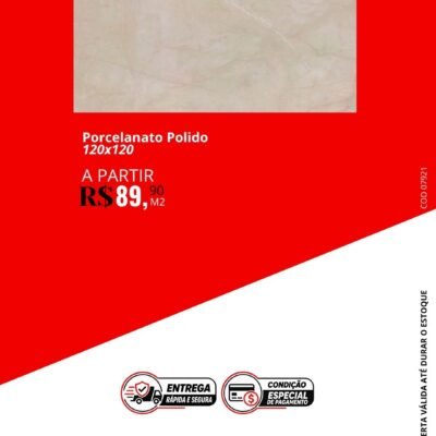 Porcelanato Polido 120x120