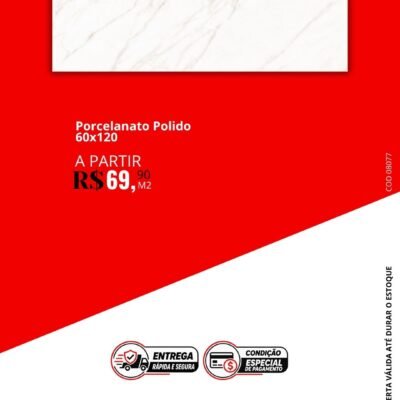 Porcelanato Polido 60x120